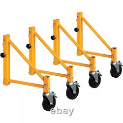 14-In. Scaffold Outriggers with 5-In. Heavy Duty Caster Wheels, Compatible with