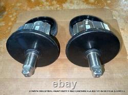 2 Tente Industrial Heavy Duty Fixed Casters Hla 202-121-02-00 Free Shipping