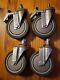 4 Used Heavy Duty Casters