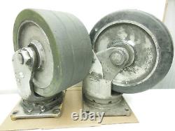 Aerol SCRHD1256 5 1/2 X 12 heavy duty aluminum caster wheel