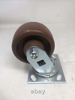 Consolidated Truck And Caster 4 X 2 Set Of 4 Casters Heavy Duty Nos