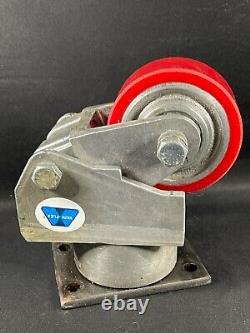 Lot of 4 Model C1267-L R. T. Laird Heavy-Duty Shock Absorbing Caster